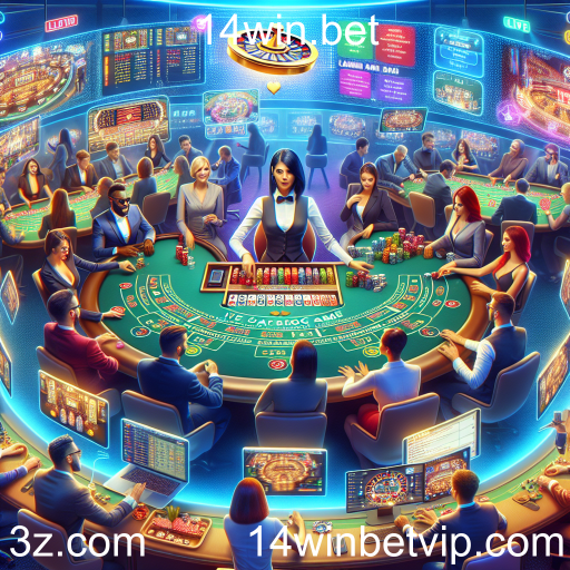 A Experiência do Cassino Ao Vivo no 14win.bet: Emoção e Interação